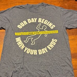 Gray Graphic T-Shirt